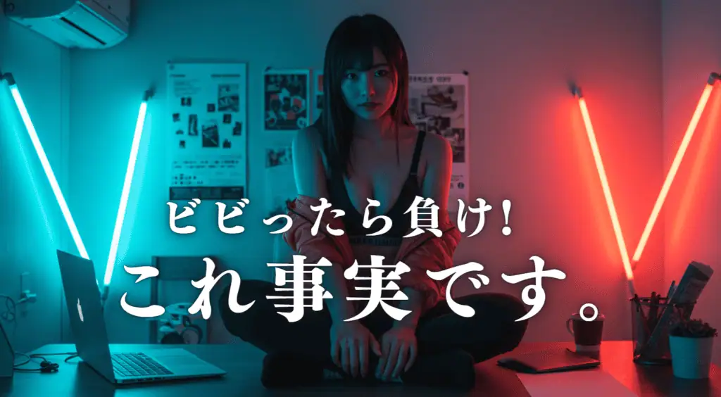 「ビビったら全部負け」の時代