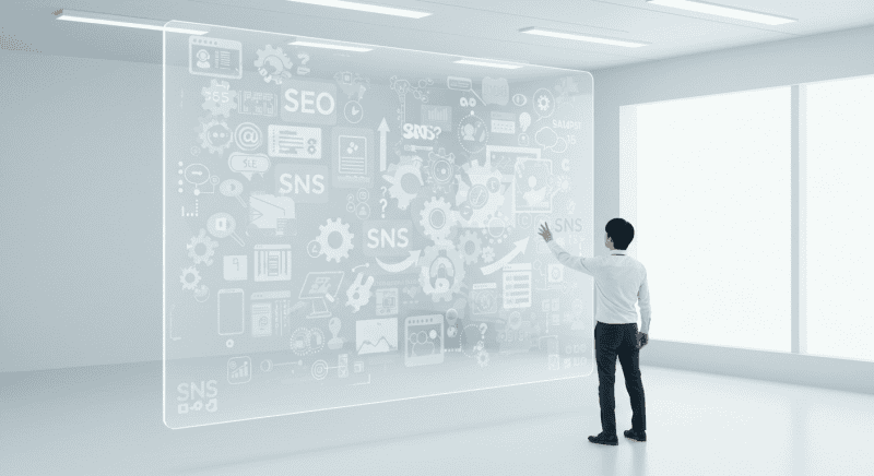 SEOやSNSの知識が不足している