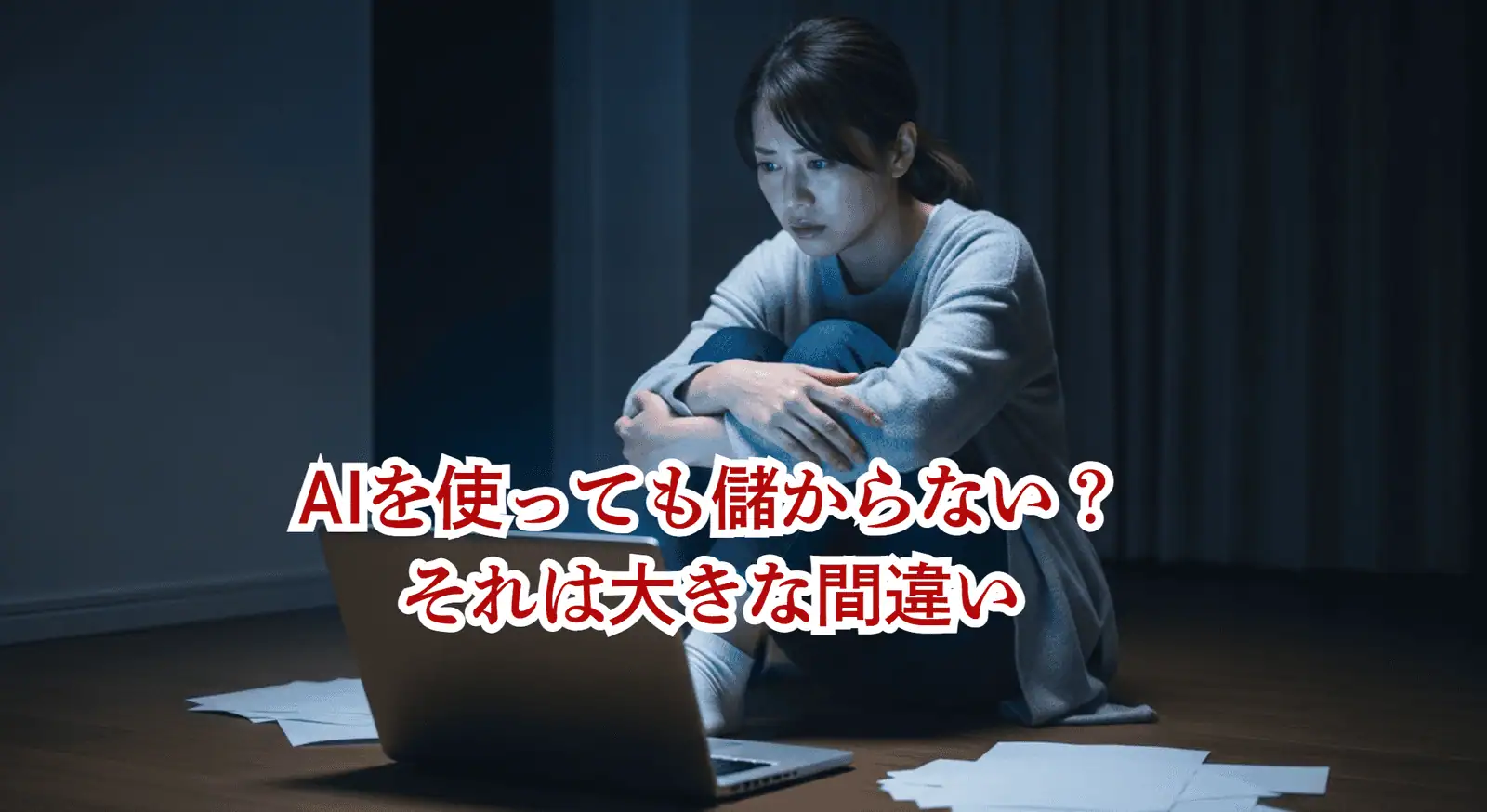 AIを使っても稼げない？