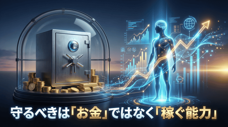 守るべきは「お金」ではなく「稼ぐ能力」