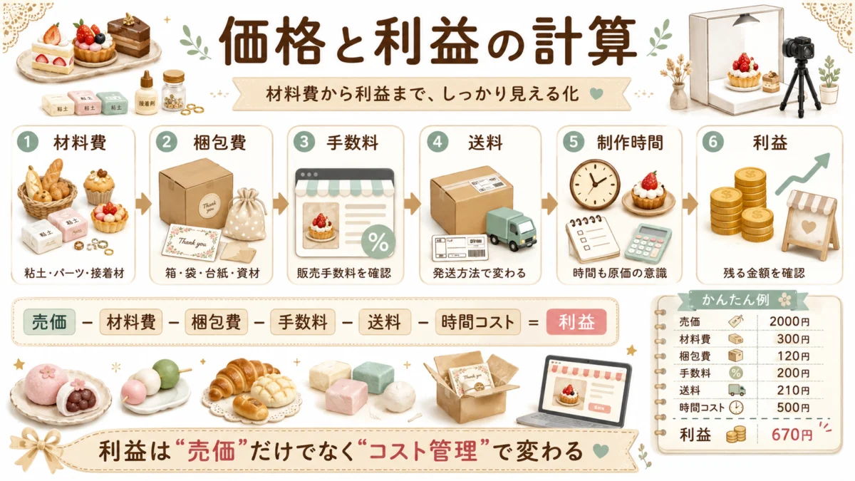 価格と利益の計算