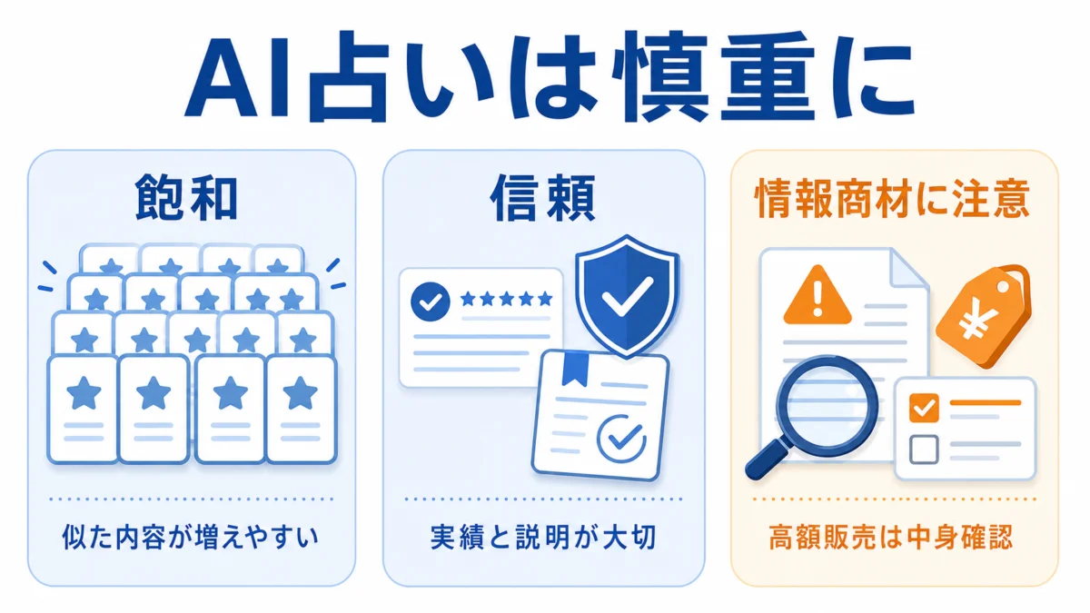 ② AI占い鑑定｜候補ではあるが、正直おすすめしない